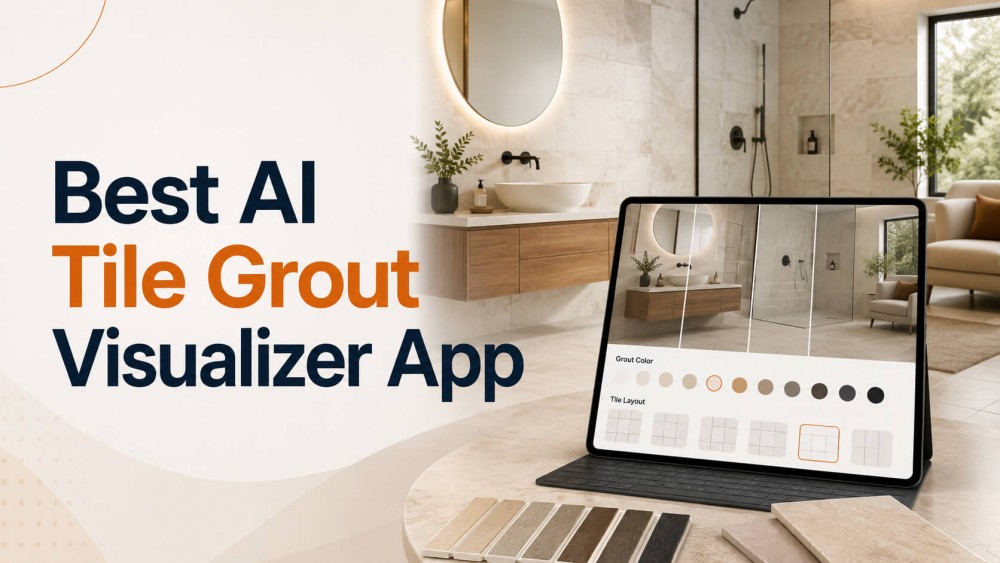 Millor aplicació Ai Tile Grout Visualizer