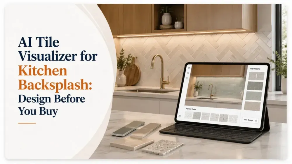 Visualitzador de rajoles Ai per al backsplash de la cuina: dissenyeu abans de comprar