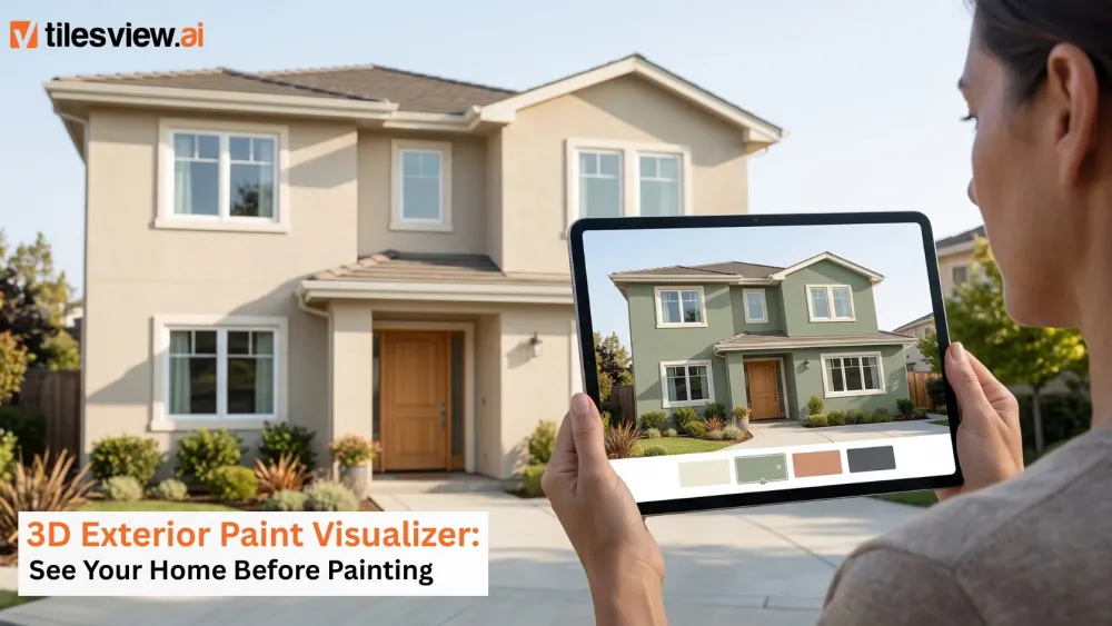 Visualitzador de pintura exterior 3D: mireu la vostra llar abans de pintar 